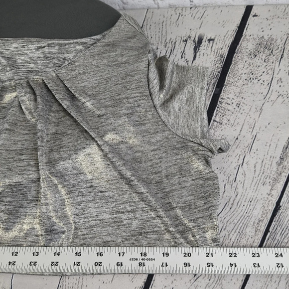 Shiny gold blouse plus 1X - Picture 7 of 8